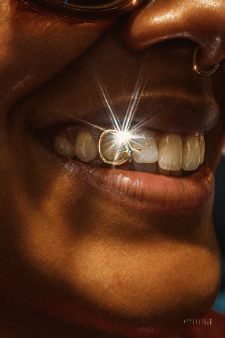 Open Face Diamond Sparkle Grillz