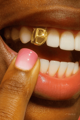 Custom Initial Letter Grillz