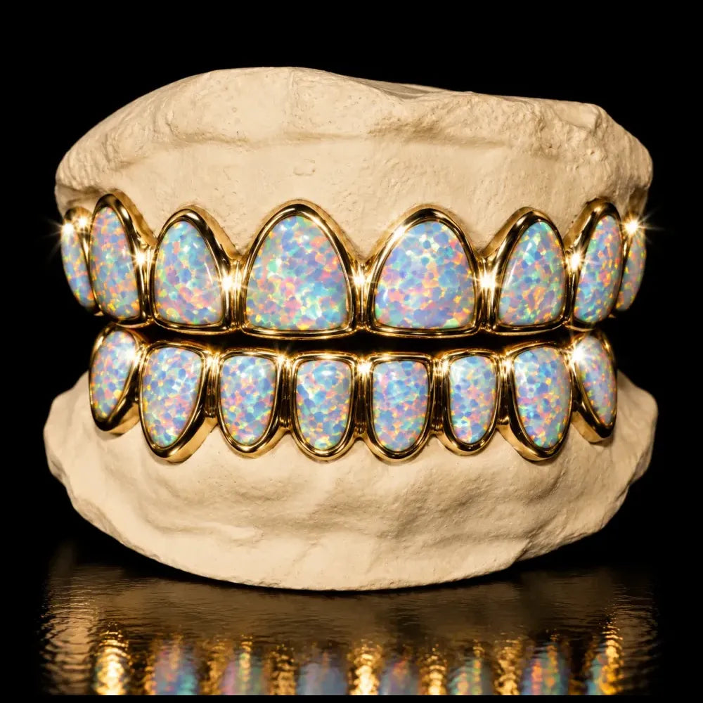 Opal Inlay Grillz