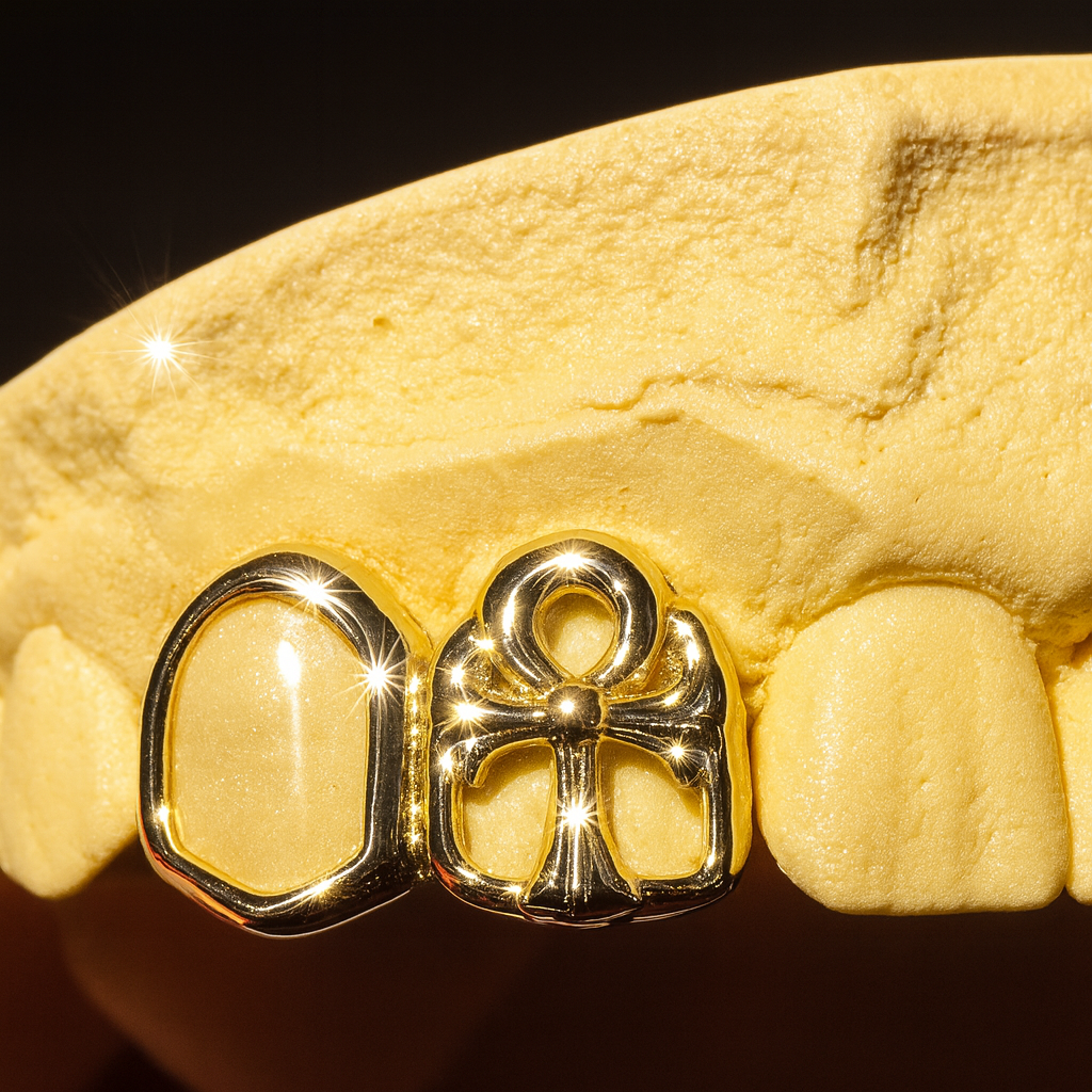 Ankh Open Face Grillz