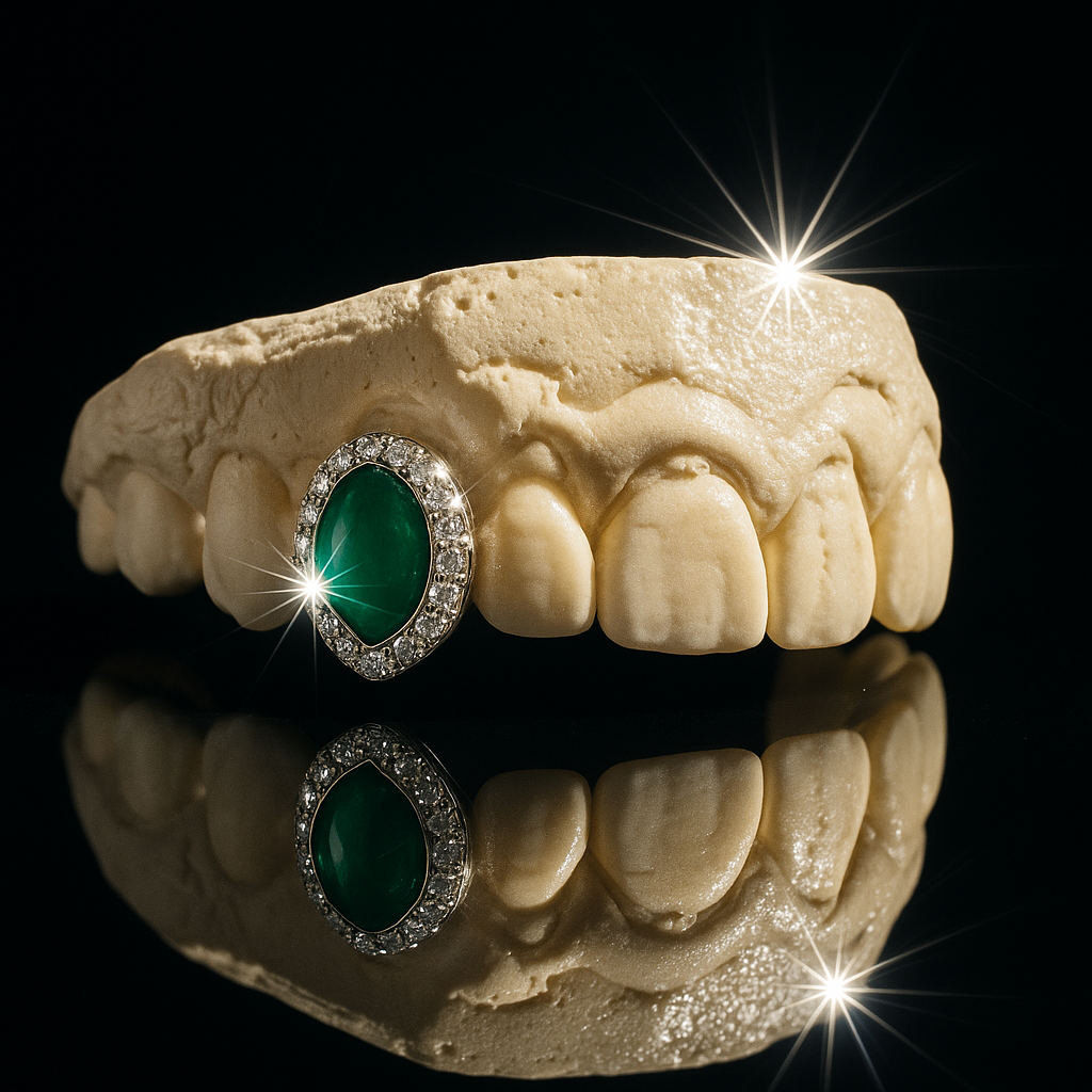 VS Diamond & Jade Grillz