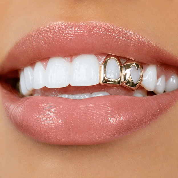 Heart & Open Face Grillz