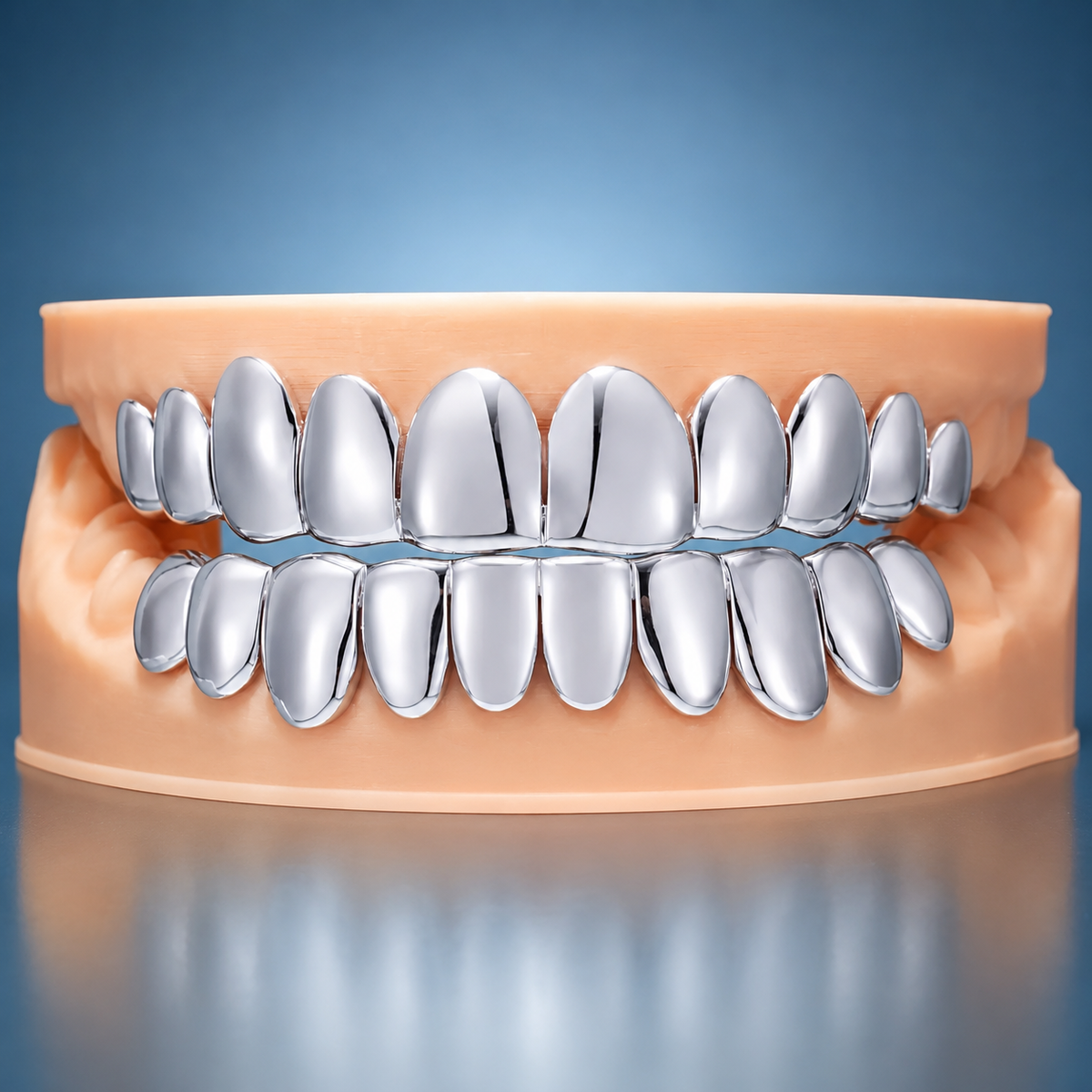 Solid Silver Grillz