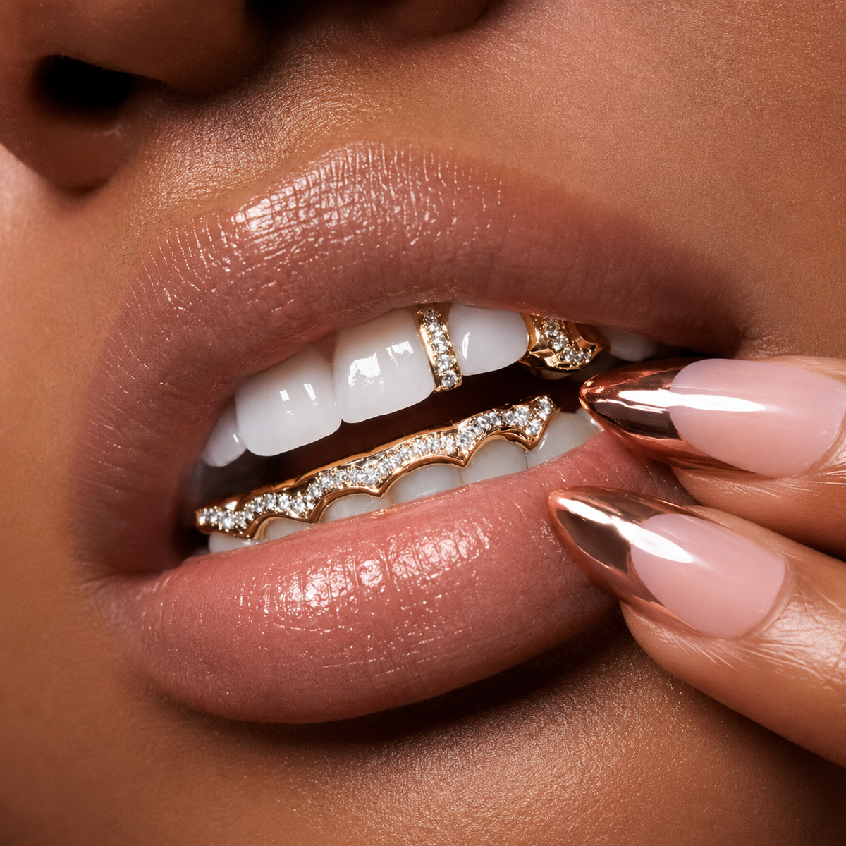 Kim K Inspired Grillz Set